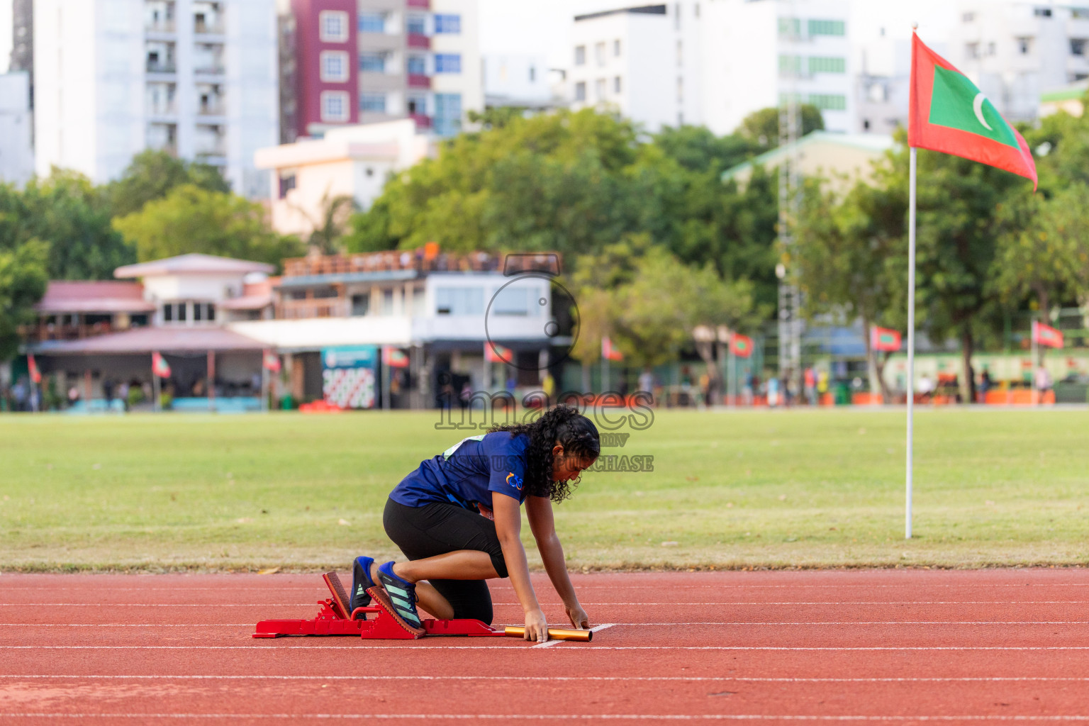 Day 1 of National Athletics Championship 2025 was held at Ekuveni Running Ground in Male', Maldives on Thursday, 14th August 2025. Photos: Hasni / images.mv