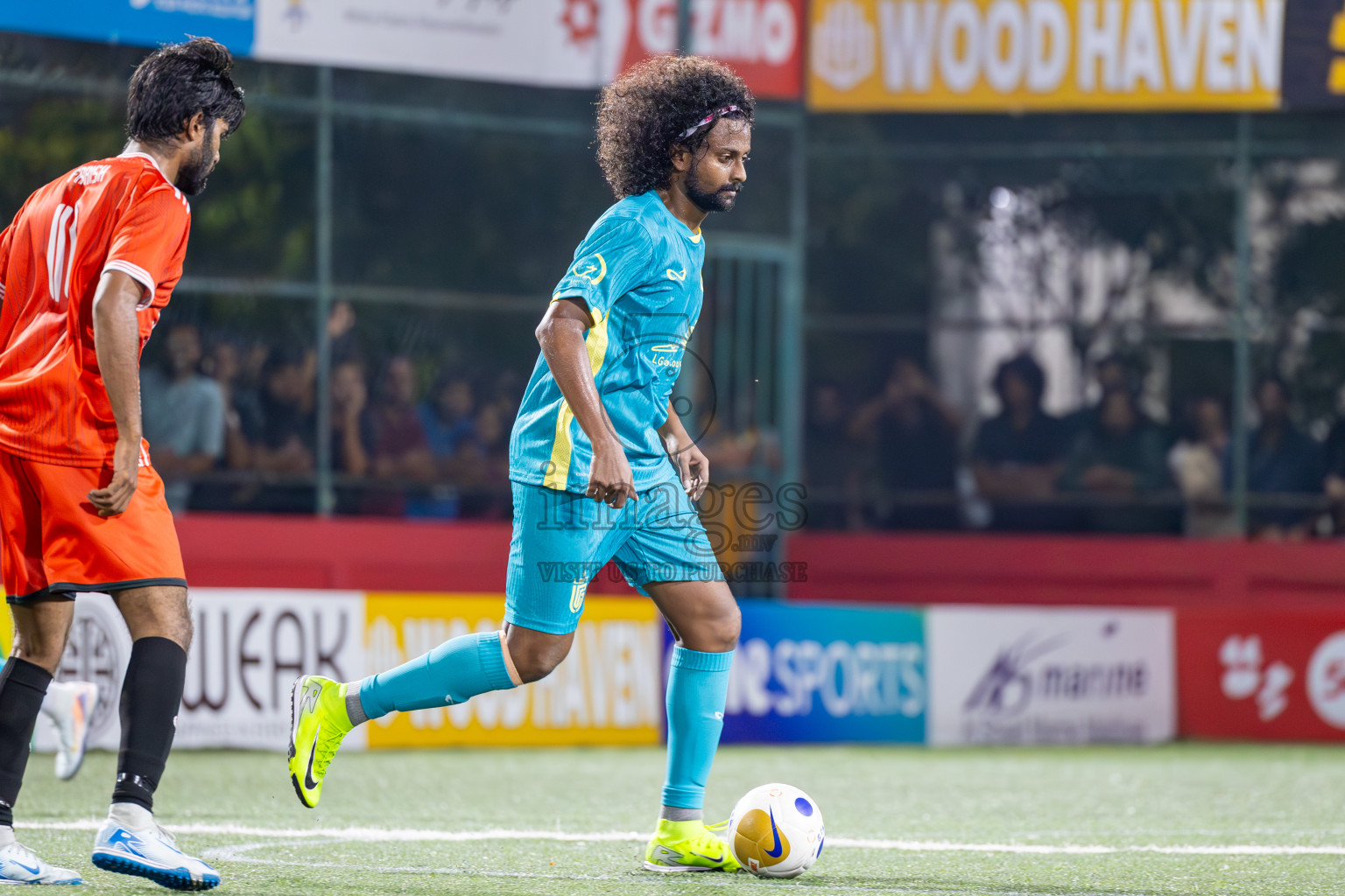 L Maavah VS L Gan in Day 8 of Golden Futsal Challenge 2025 was held on Sunday, 12th January 2025, in Hulhumale', Maldives
Photos: Ismail Thoriq / images.mv