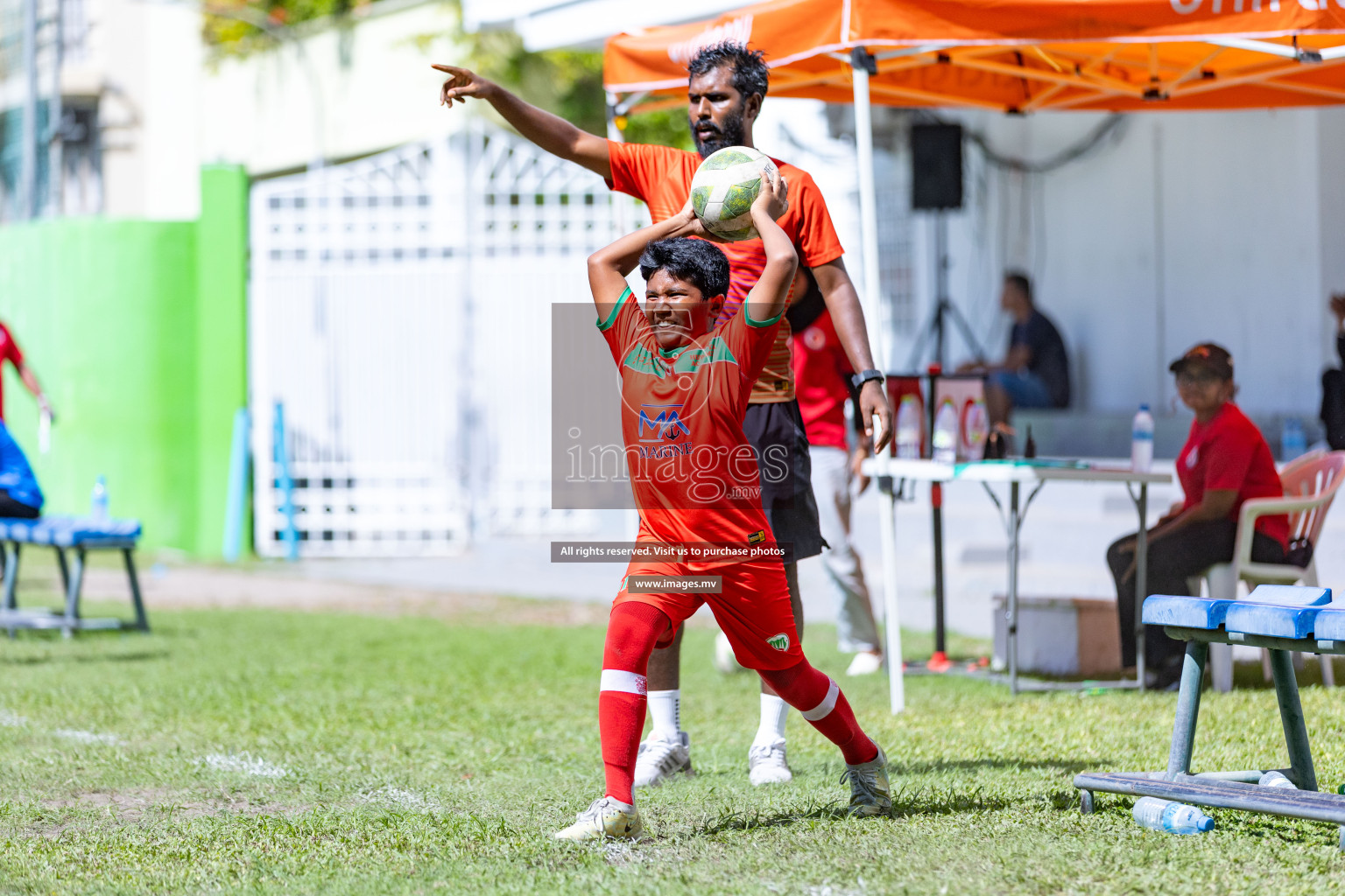 Day 2 of MILO Academy Championship 2023 (U12) was held in Henveiru Football Grounds, Male', Maldives, on Saturday, 19th August 2023. Photos: Nausham Waheedh / images.mv