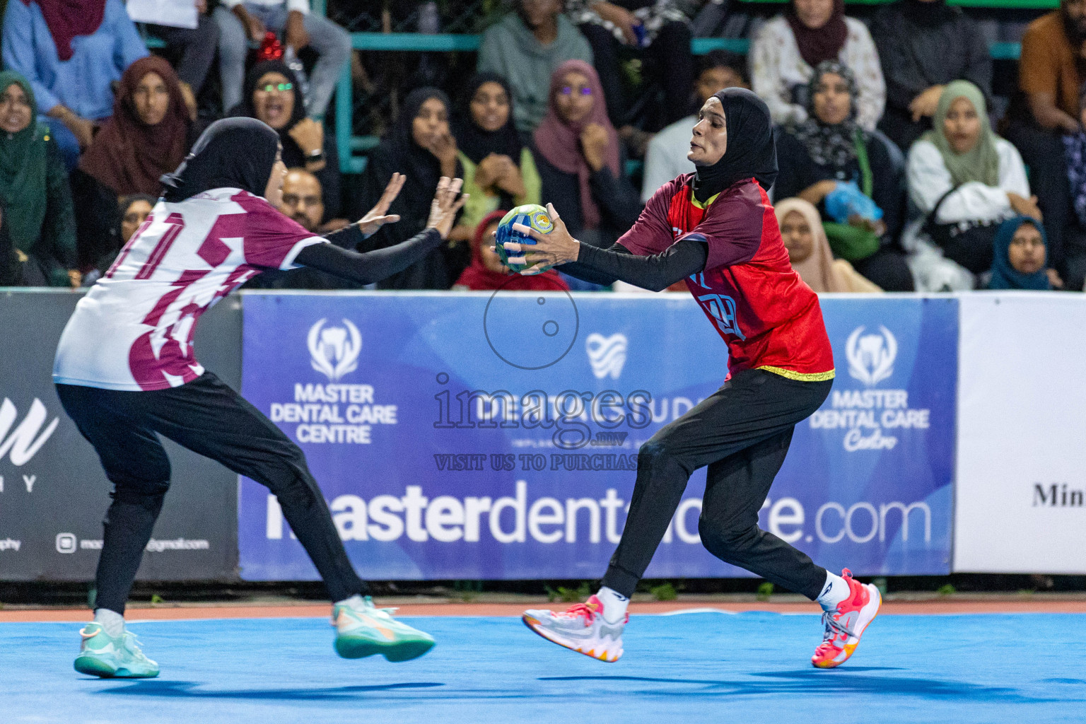 Division one Final 10th National Handball Tournament 2023, held in Handball ground, Male', Maldives on Saturday, 13th January 2023 Photos: Nausham Waheed/ Images.mv