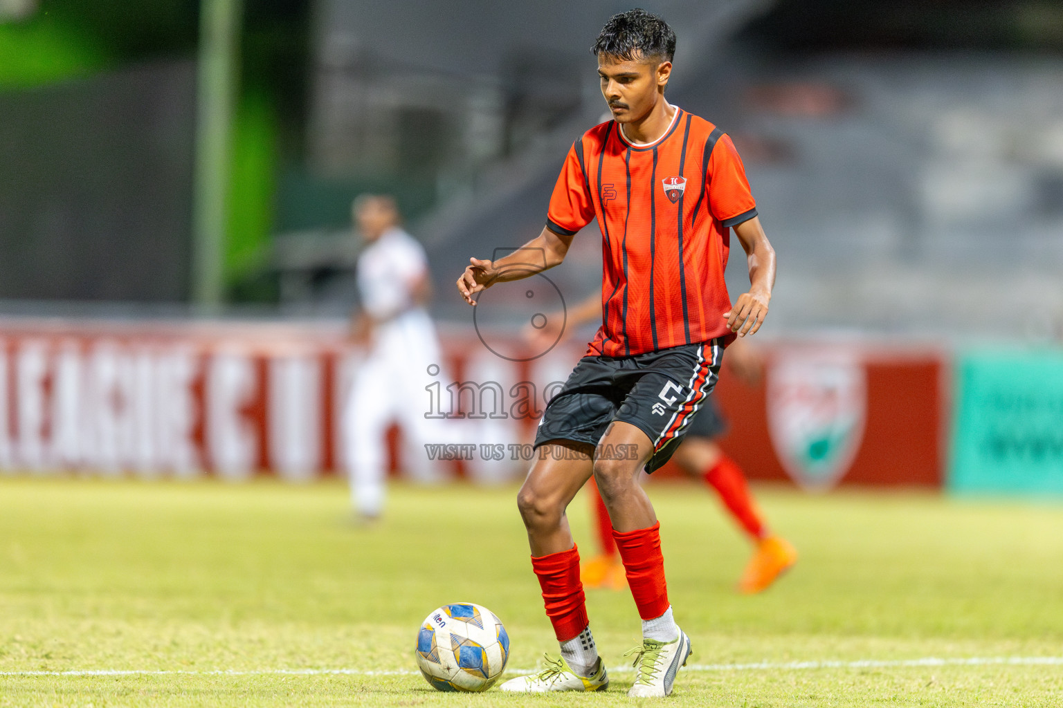 TC Sports Club vs Odi Sports Club in the FAM League Cup 2025 held at National Football Stadium, Male', Maldives on Sunday, 4th May 2025.
Photos By: Ismail Thoriq / images.mv