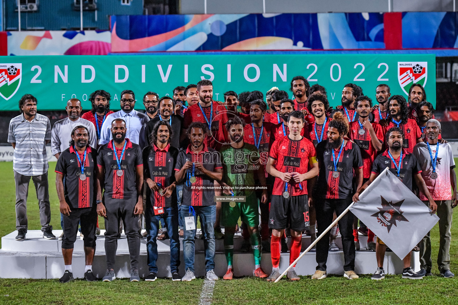 Buru Sports Club vs CLUB Teenage in the Final of 2nd Division 2022 on 17th Aug 2022, held in National Football Stadium, Male', Maldives Photos: Nausham Waheed / Images.mv