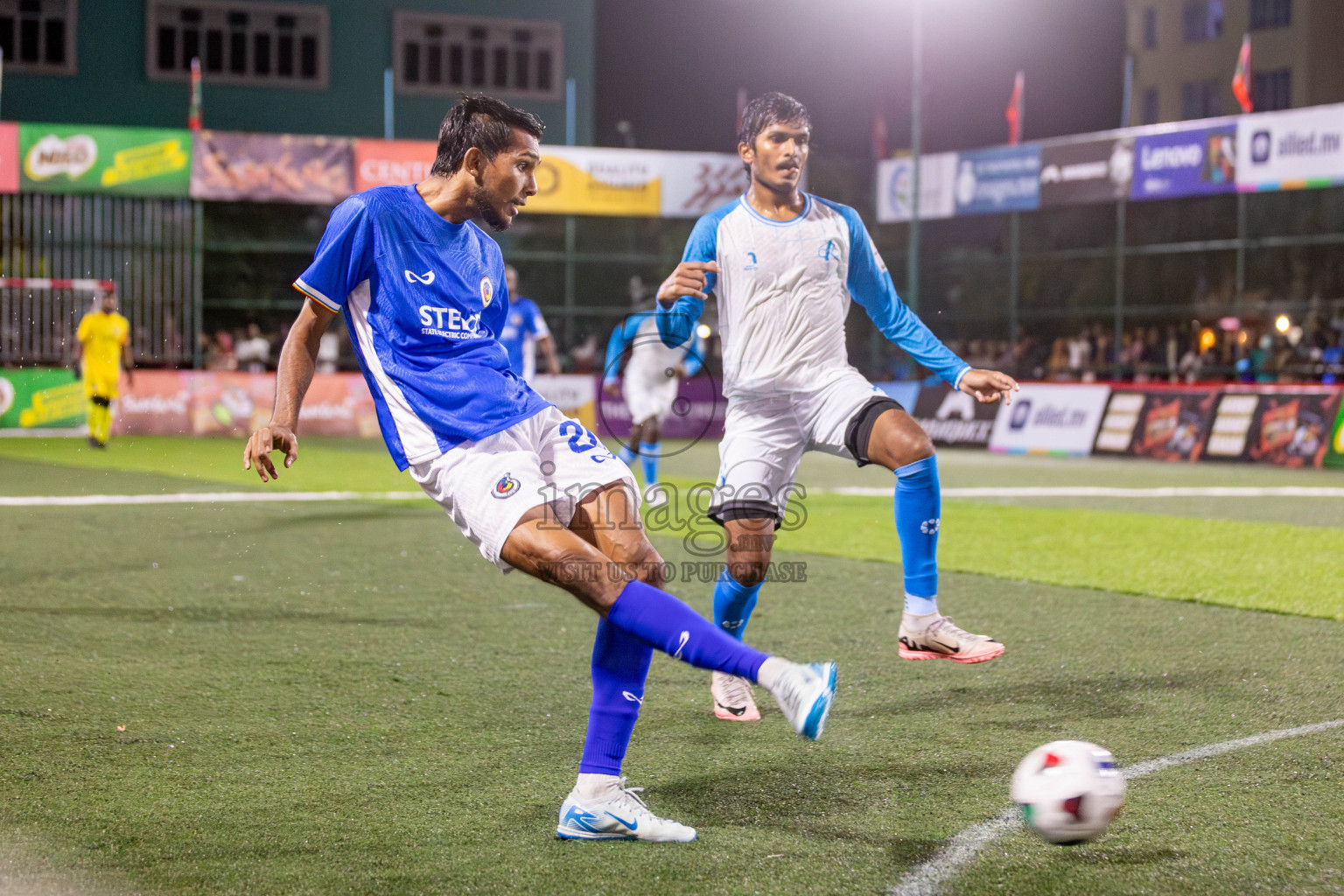 STELCO RC vs Customs RC in Club Maldives Cup 2024 held in Rehendi Futsal Ground, Hulhumale', Maldives on Tuesday, 24th September 2024. 
Photos: Hassan Simah / images.mv