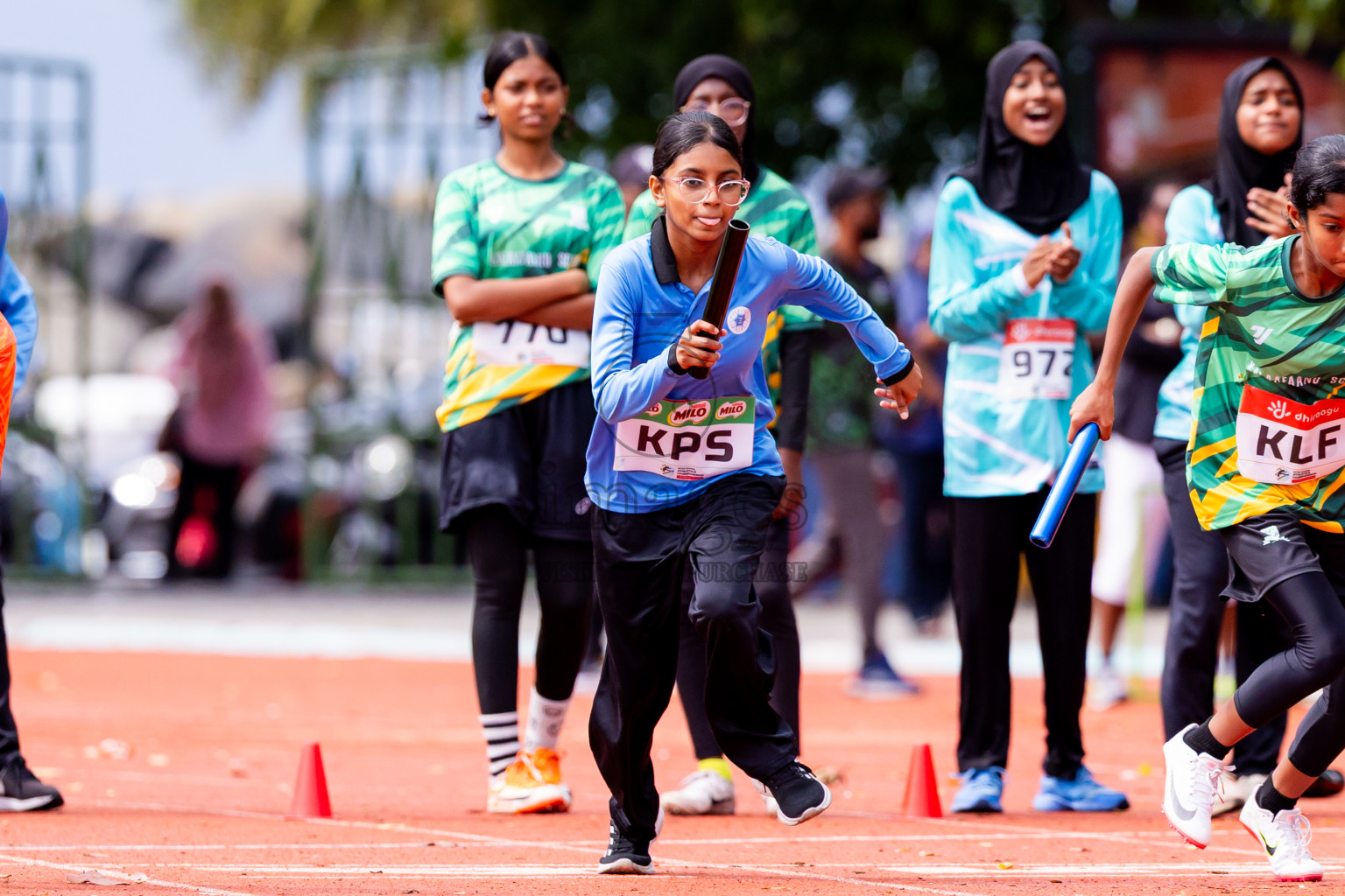 Day 6 of Inter-school Athletics Championship 2025 held in Ekuveni Synthetic Track, Male', Maldives on Sunday, 12th October 2025. Photos by: Nausham Waheed / Images.mv