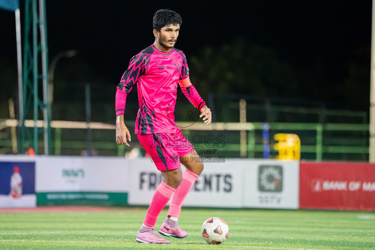 BG SC VS Goalhians in Day 3 - Fonadhoo Youth Futsal Challenge 2025 held in Fonadhoo Futsal Stadium, L. Fonadhoo, Maldives on Tuesdat, 28th October 2025 Photos: Arif Rasheed / images.mv