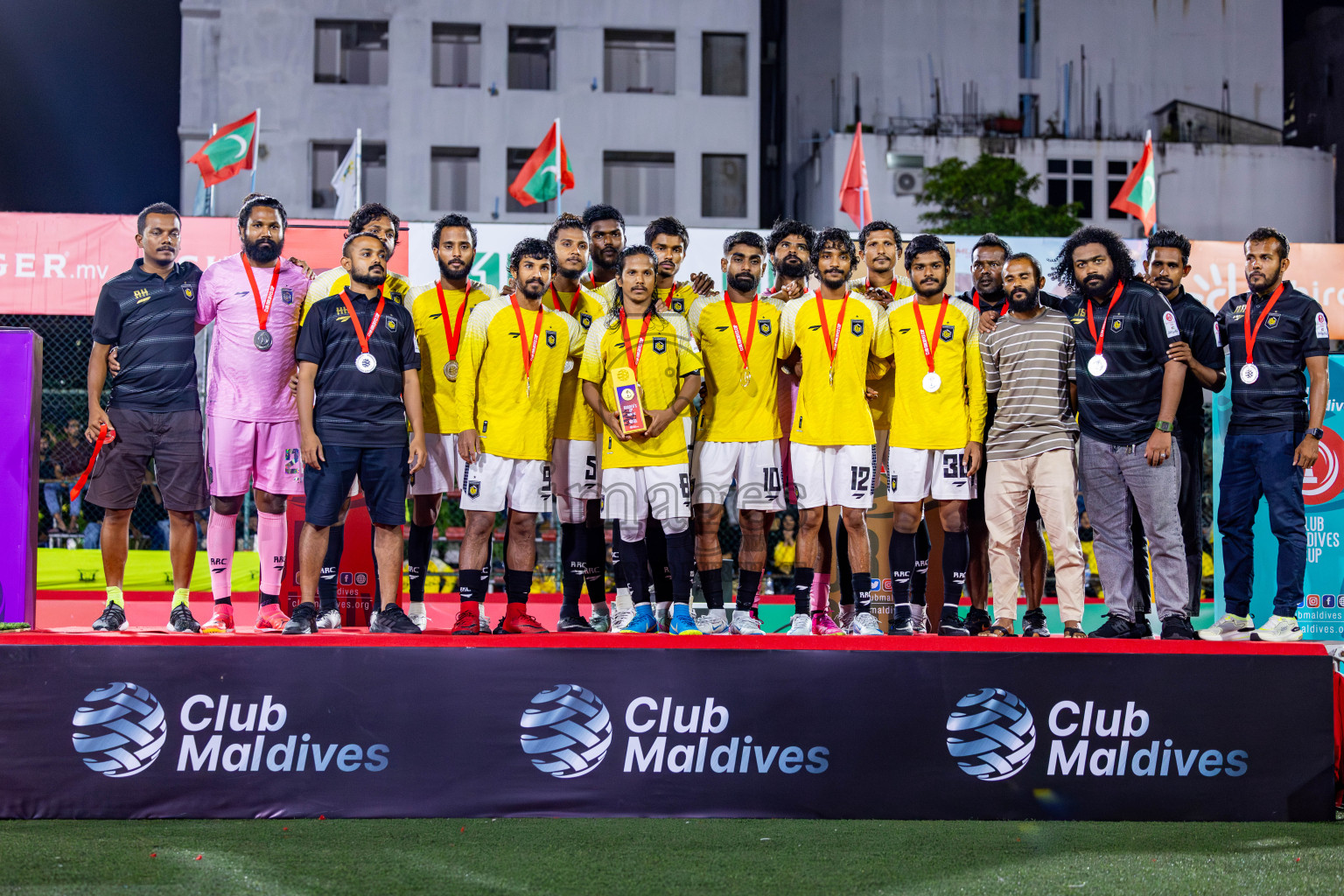 Final of Club Maldives Cup 2024 was held in Rehendi Futsal Ground, Hulhumale', Maldives on Friday, 18th October 2024. Photos: Nausham Waheed/ images.mv