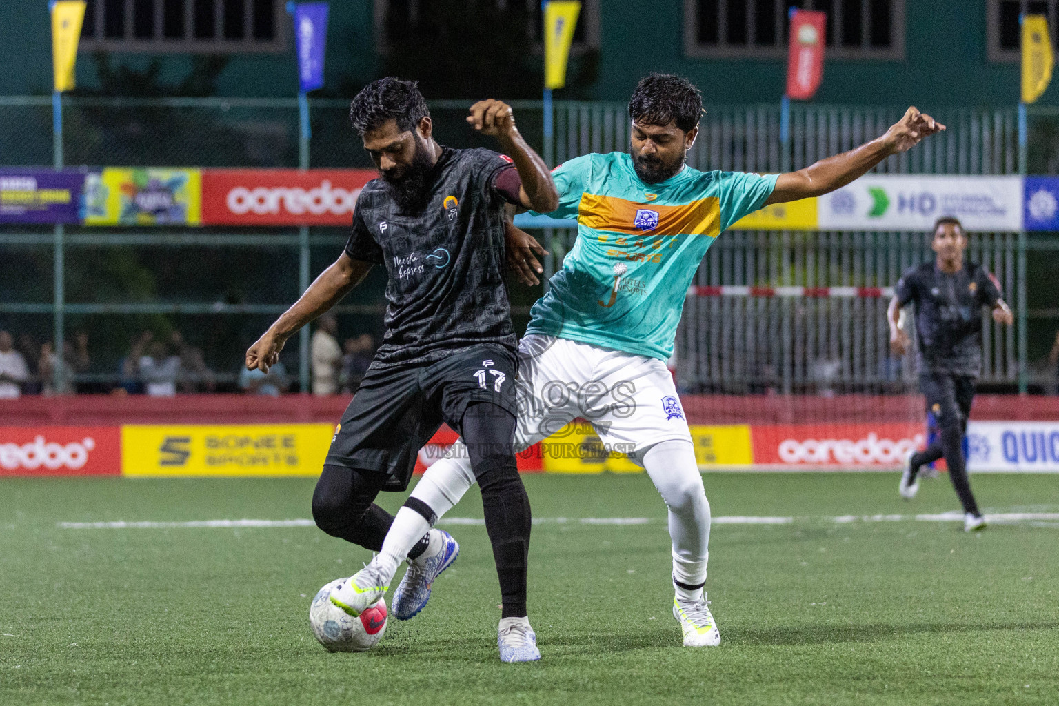 ADh Kunburudhoo vs Ash Fenfushi in Day 7 of Golden Futsal Challenge 2024 was held on Saturday, 20th January 2024, in Hulhumale', Maldives Photos: Nausham Waheed / images.mv