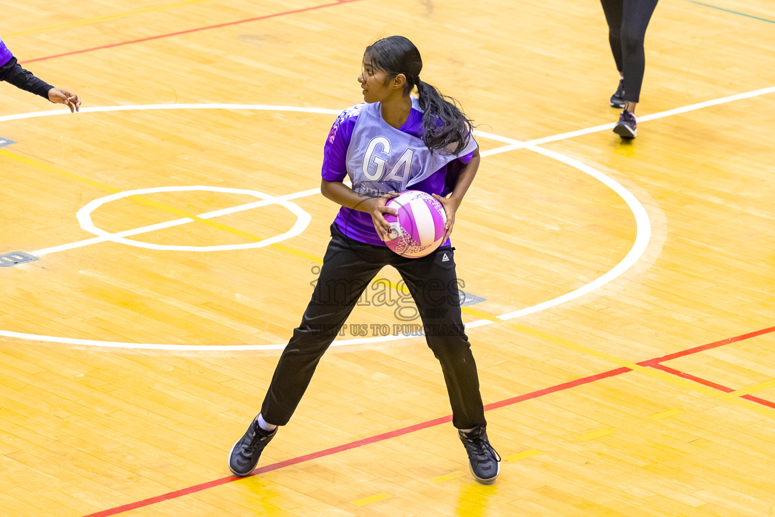 Day 9 of 24th Milo Netball Association Championship was held in Social Center at Male', Maldives on Tuesday, 9th September 2025. Photos: Mohamed Mahfooz Moosa / images.mv