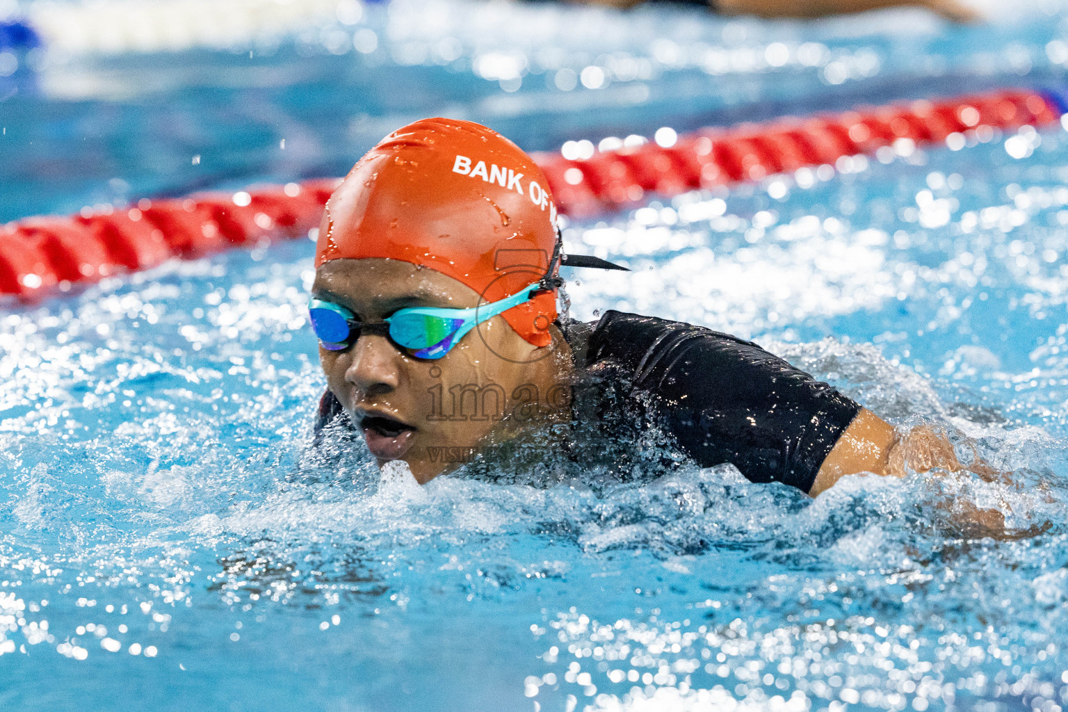 Day 4 of 20th Inter-school Swimming Competition 2024 held in Hulhumale', Maldives on Tuesday, 15th October 2024. Photos: Ismail Thoriq / images.mv