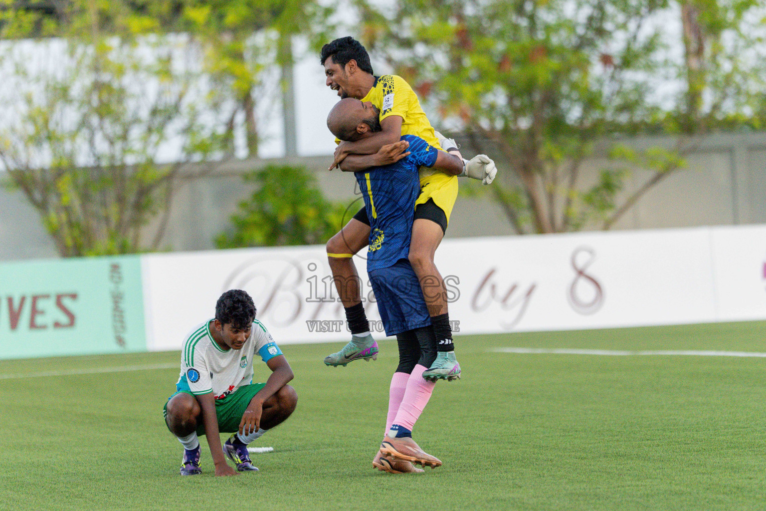 Semi Finals Match 02 Huss Songun FT VS Velaa Sports Club in Day 8 of Eydhafushi Cup 2025 held in Eydhafushi Football Stadium at B. Eydhafushi, Maldives on Saturday, 13th September 2025. Photos: Arif Rasheed / images.mv