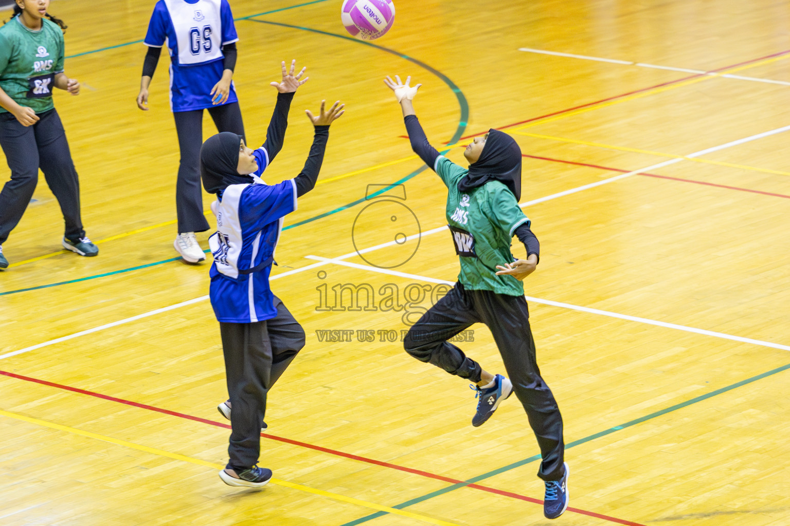Day 14 of 26th Inter-School Netball Tournament 2025 was held in Social Center Indoor Hall on Tuesday, 4th November 2025. Photos: Areef Adam / images.mv