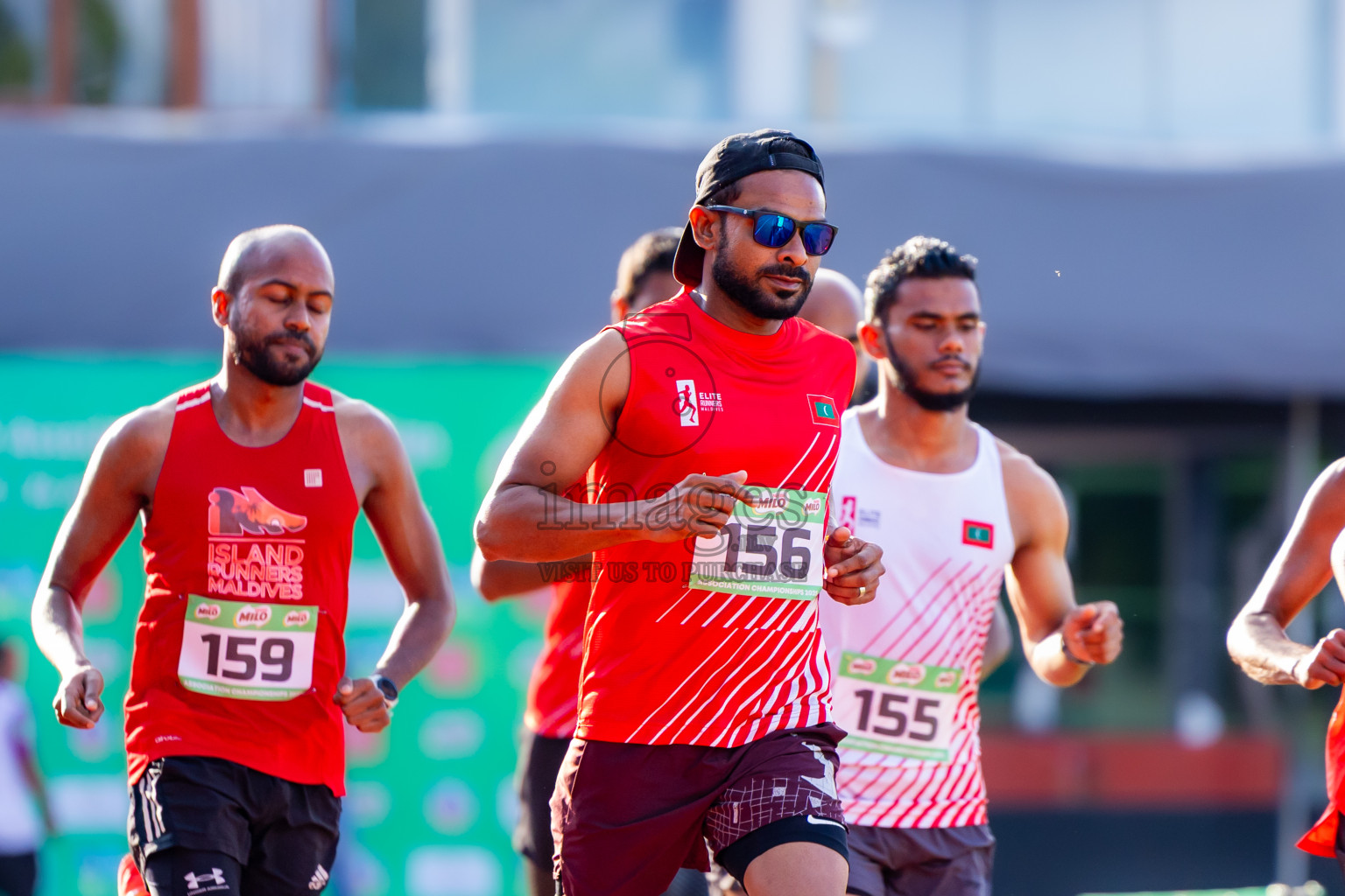 Day 2 of 12th Milo Association Championships was held in Ekuveni Track at Male', Maldives on Friday, 25th April 2025. Photos: Nausham Waheed / images.mv