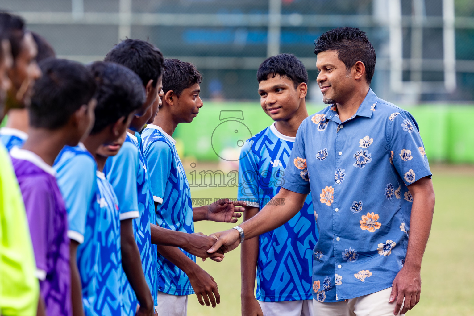 Day 4 of MILO Academy Championship 2024 (U-14) was held in Henveyru Stadium, Male', Maldives on Sunday, 3rd November 2024. Photos: Ismail Thoriq / Images.mv