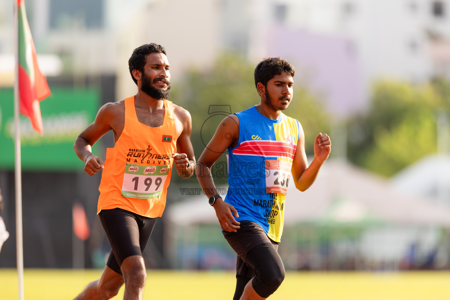 Day 1 of National Athletics Championship 2025 was held at Ekuveni Running Ground in Male', Maldives on Thursday, 14th August 2025. Photos: Hasni / images.mv