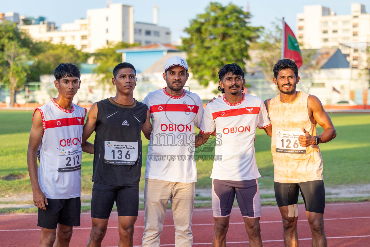 Day 1 of 33rd National Athletics Championship was held in Ekuveni Track at Male', Maldives on Thursday, 5th September 2024. Photos: Shuu Abdul Sattar / images.mv