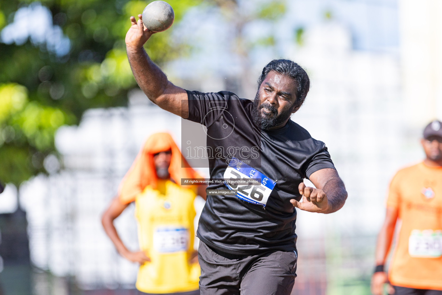 Day 2 of National Athletics Championship 2023 was held in Ekuveni Track at Male', Maldives on Saturday, 25th November 2023. Photos: Nausham Waheed / images.mv