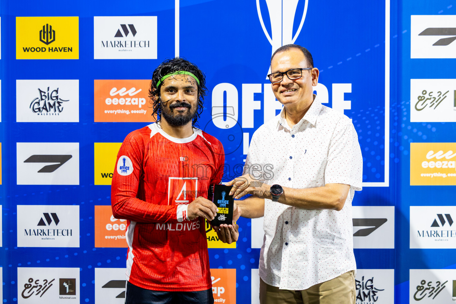 BML vs MCLP in Day 14 of Office League 2025 was held on Tuesday, 29th April 2025 in Hulhumale', Maldives. Photos: Nausham Waheed / images.mv