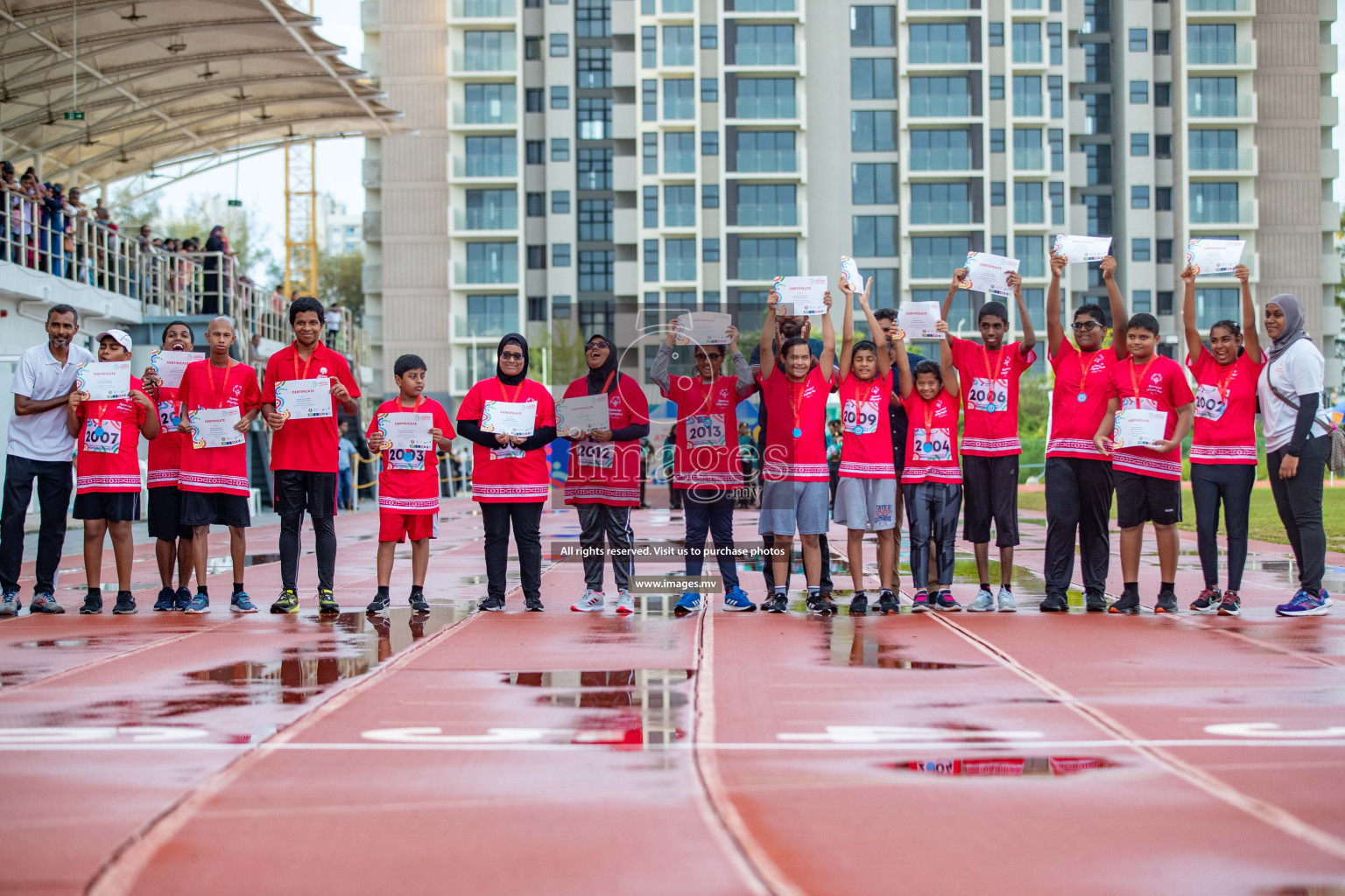 Day one of Inter School Athletics Championship 2023 was held at Hulhumale' Running Track at Hulhumale', Maldives on Saturday, 14th May 2023. Photos: Nausham Waheed / images.mv