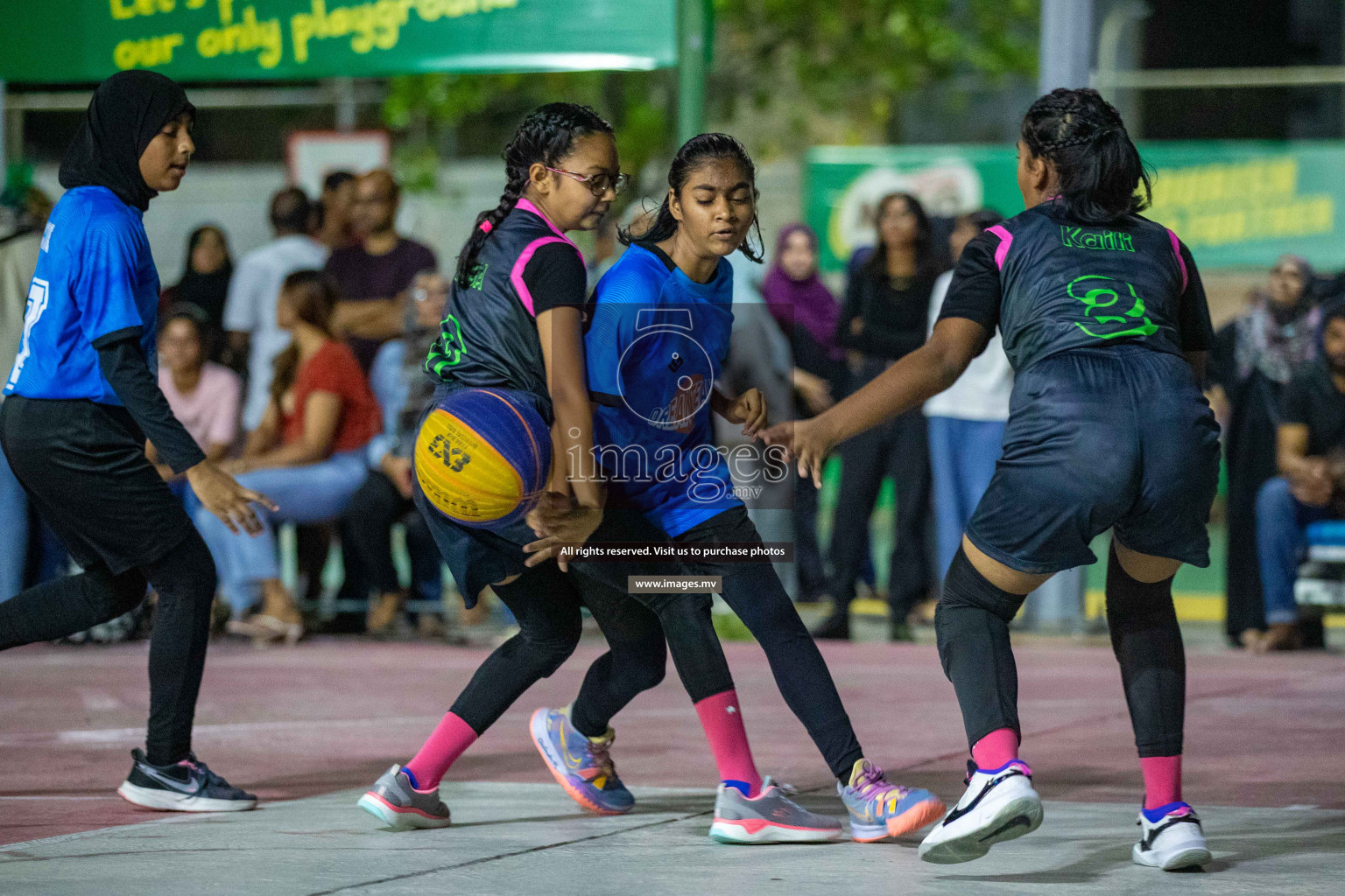 Day2 of Slamdunk by Sosal on 13th April 2023 held in Male'. Photos: Nausham waheed /images.mv