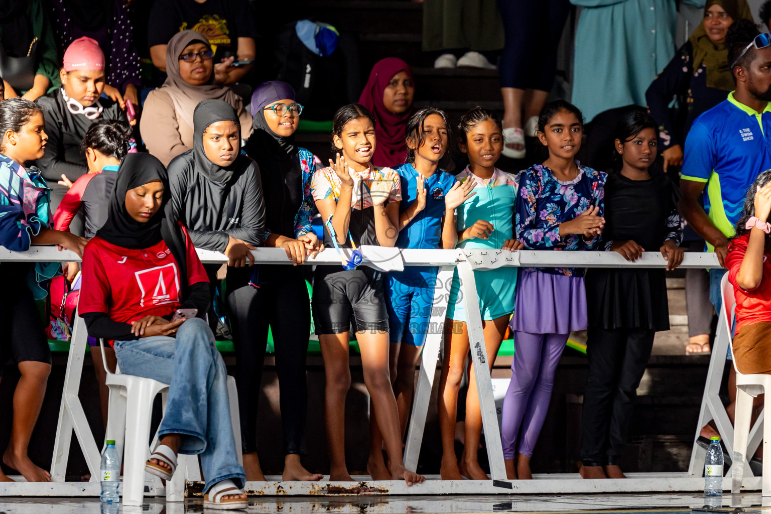 Day 4 of BML 5th National Swimming Kids Festival 2024 held in Hulhumale', Maldives on Thursday, 21st November 2024. Photos: Nausham Waheed / images.mv