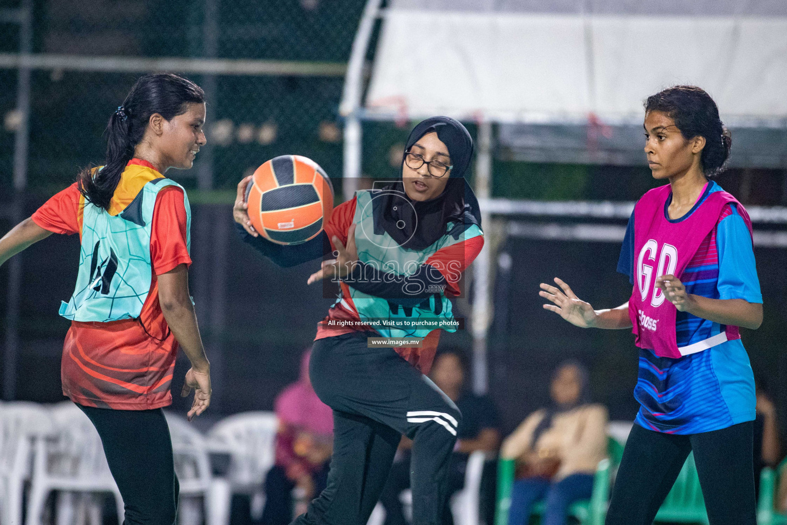 Day 7 of 20th Milo National Netball Tournament 2023, held in Synthetic Netball Court, Male', Maldives on 5th June 2023 Photos: Nausham Waheed/ Images.mv