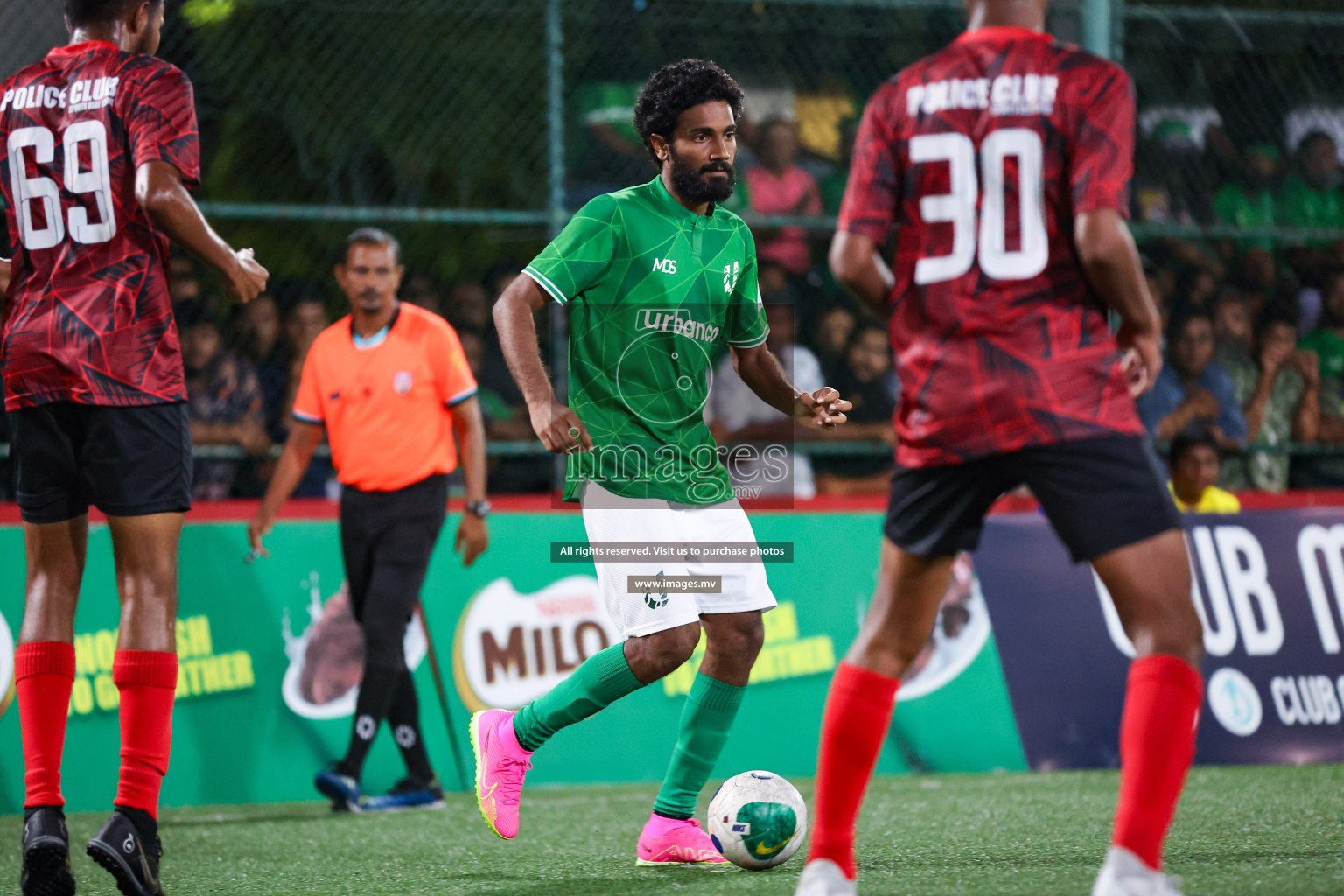 Club URBANCO vs Police Club in Club Maldives Cup 2023 held in Hulhumale, Maldives, on Friday, 28th July 2023 Photos: Nausham Waheed/ images.mv