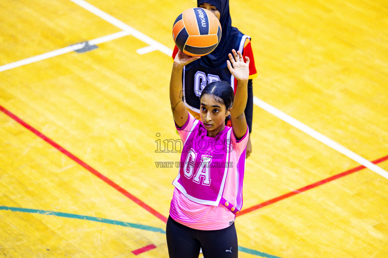 Sports Club Skylark vs Youth United Sports Club in Final of 21st National Netball Tournament was held in Social Canter at Male', Maldives on Monday, 13th May 2024. Photos: Nausham Waheed / images.mv