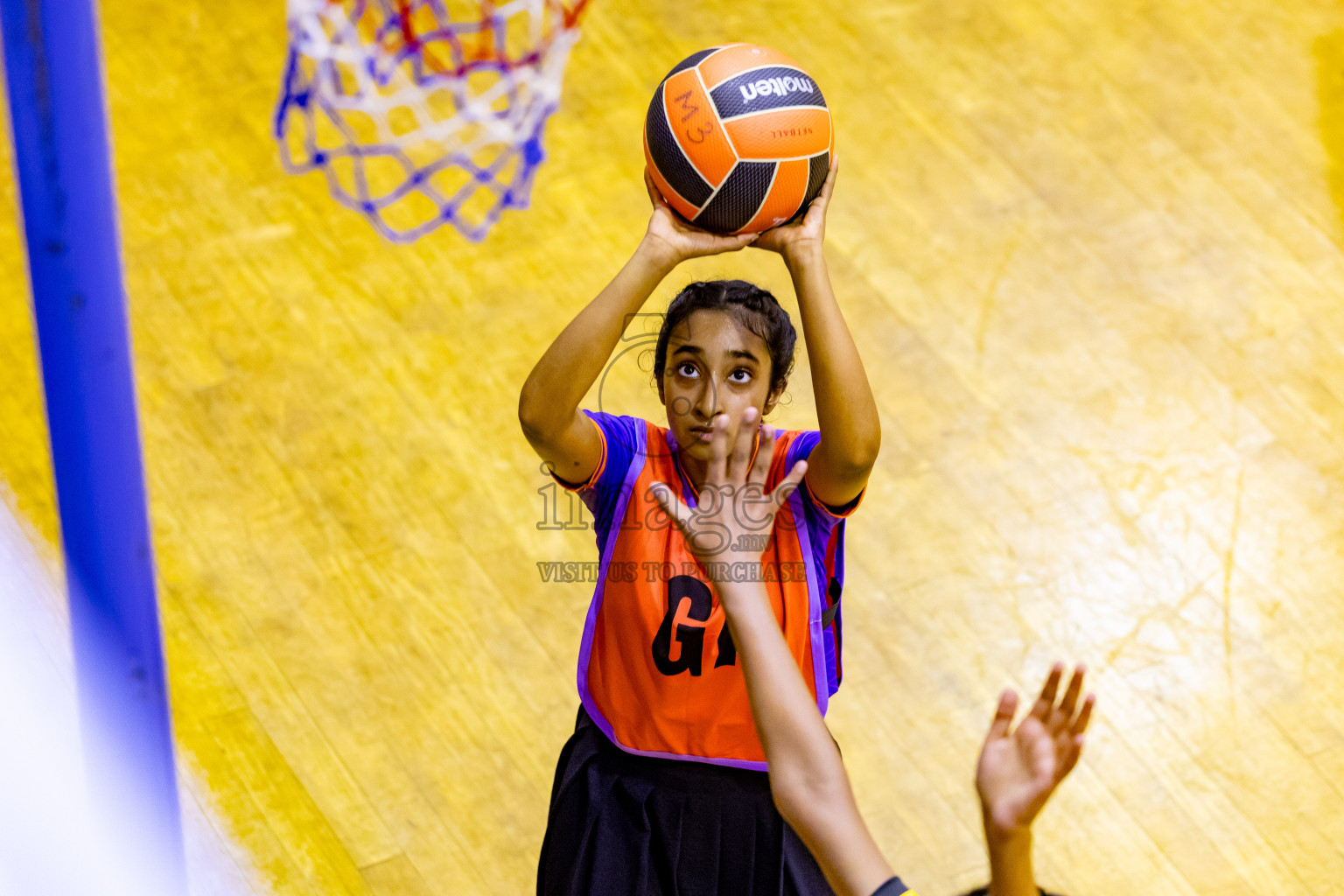 Day 7 of 25th Inter-School Netball Tournament was held in Social Center at Male', Maldives on Saturday, 17th August 2024. Photos: Nausham Waheed / images.mv