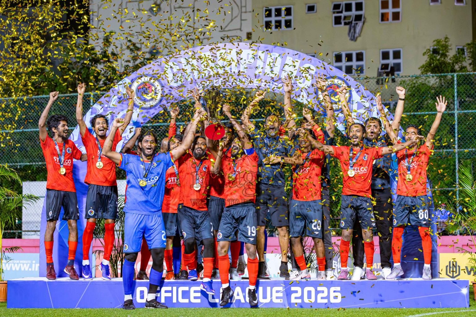 STELCO RC vs Club MTCC in the Final of Office League 2026 was held on Friday, 24th April 2026 in Hulhumale', Maldives.
Photos: Areef Adam, Ismail Thoriq / images.mv
