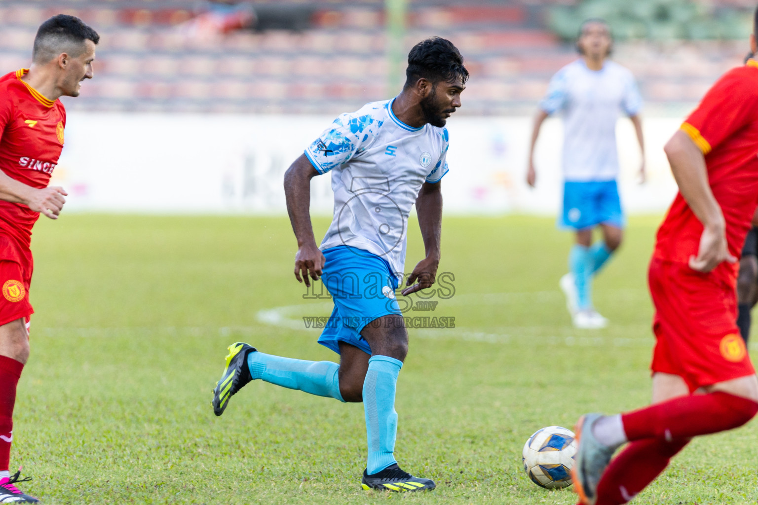 Victory Sports Club vs Lagoons Sports Club in Second Division 2023 in Male' Maldives on Wednesday, 22nd January 2023. Photos: Nausham Waheed / images.mv