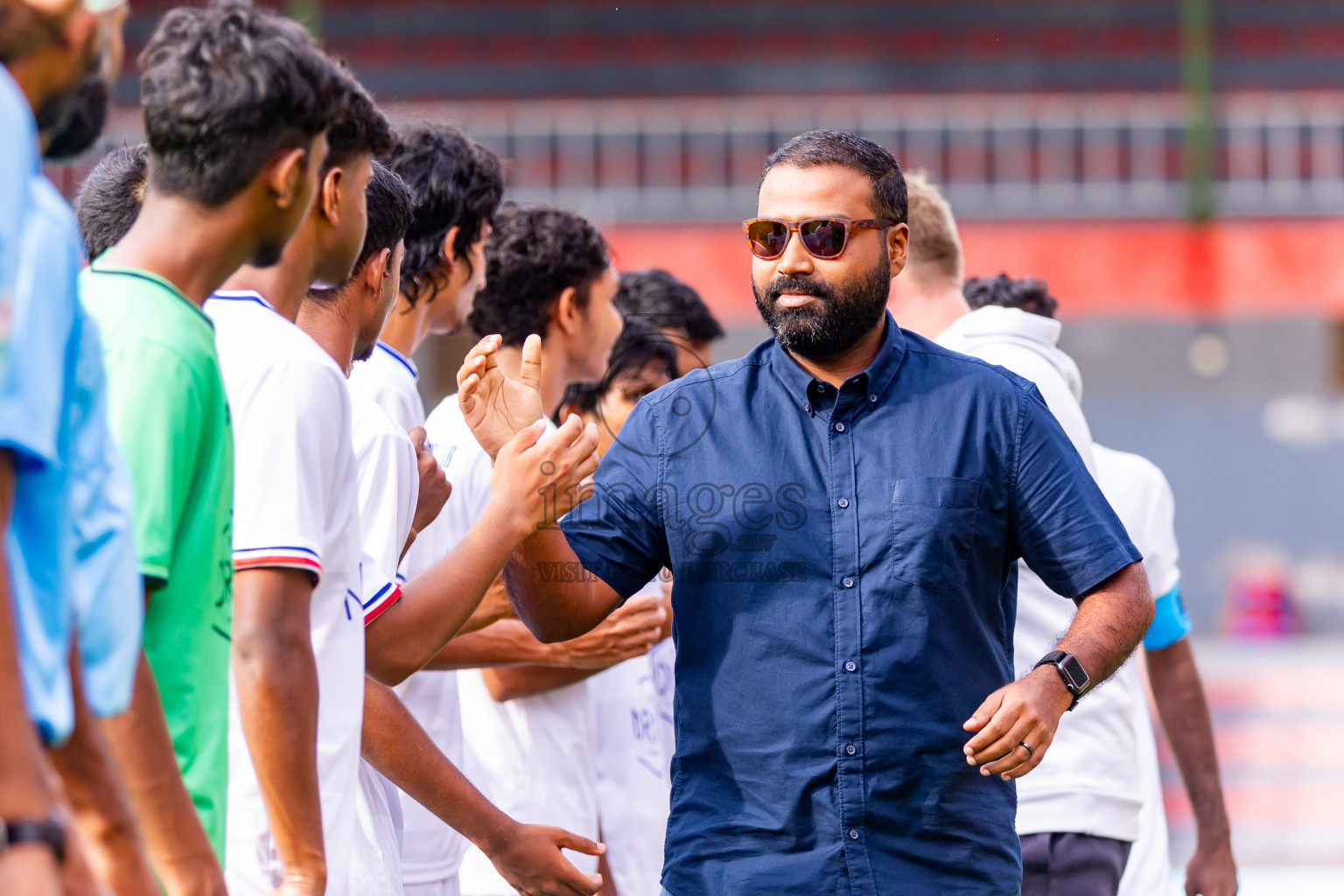 TC Sports Club vs Ode Sports Club in day 1 of Under 19 Youth Championship 2024 was held at National Stadium in Male', Maldives on Sunday, 9th June 2024. Photos: Nausham Waheed / images.mv