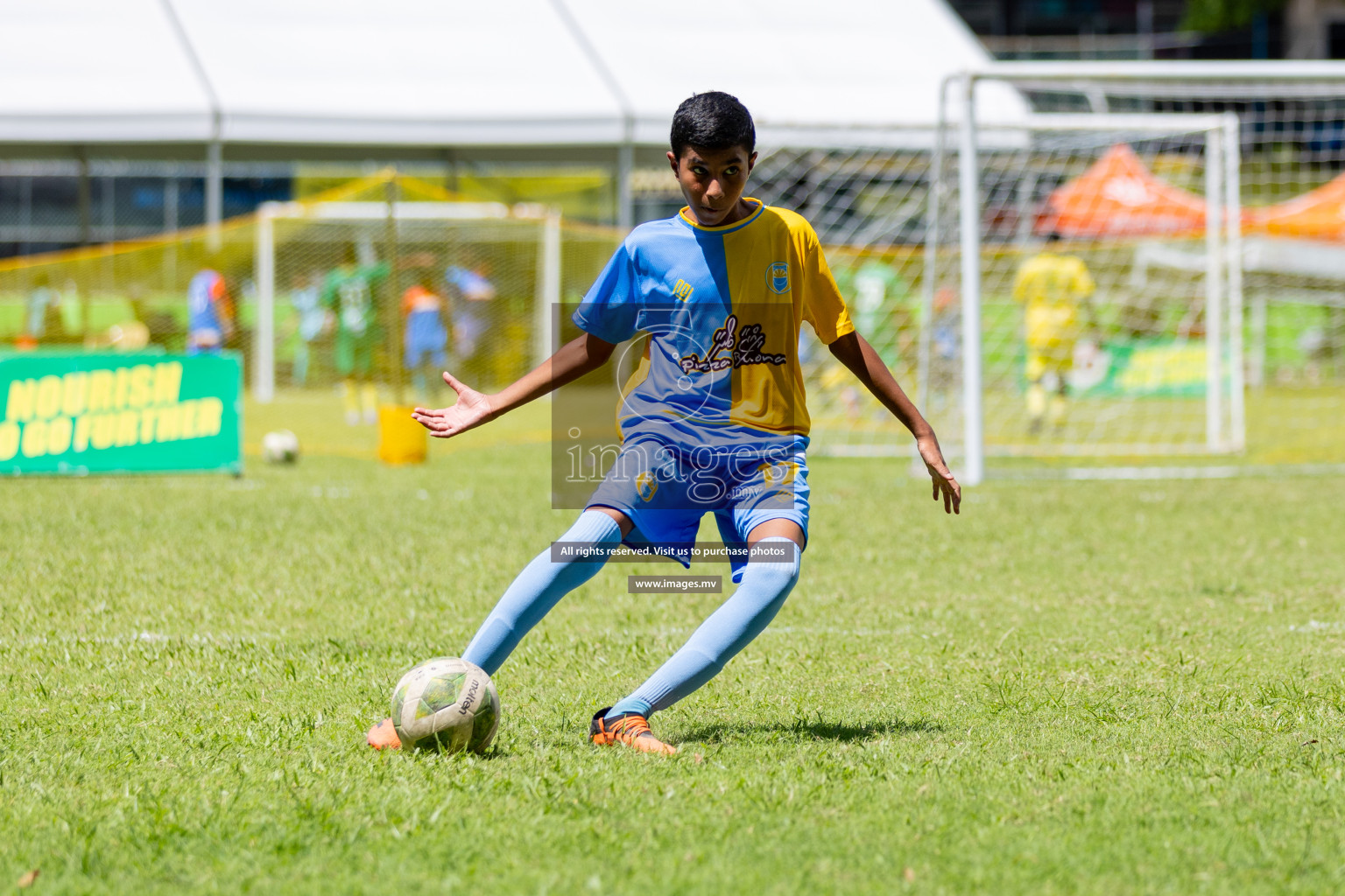 Day 1 of MILO Academy Championship 2023 (U12) was held in Henveiru Football Grounds, Male', Maldives, on Friday, 18th August 2023.