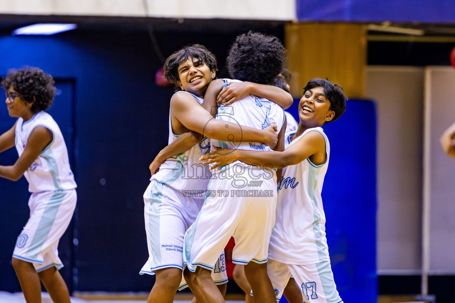 Iskandhar School vs Finland International School in Under 13 Boys Final of Junior Basketball Championship 2024 was held in Social Center, Male', Maldives on Sunday, 15th December 2024. Photos: Nausham Waheed / images.mv