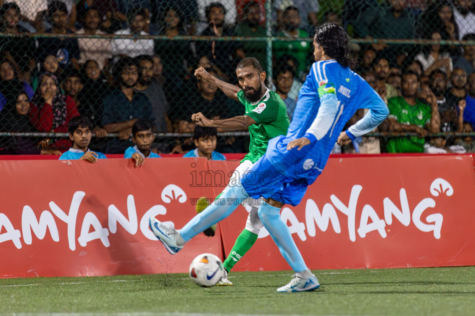 CLUB HDC vs CLUB FEN in Club Maldives Cup 2024 held in Rehendi Futsal Ground, Hulhumale', Maldives on Monday, 23rd September 2024. 
Photos: Mohamed Mahfooz Moosa / images.mv