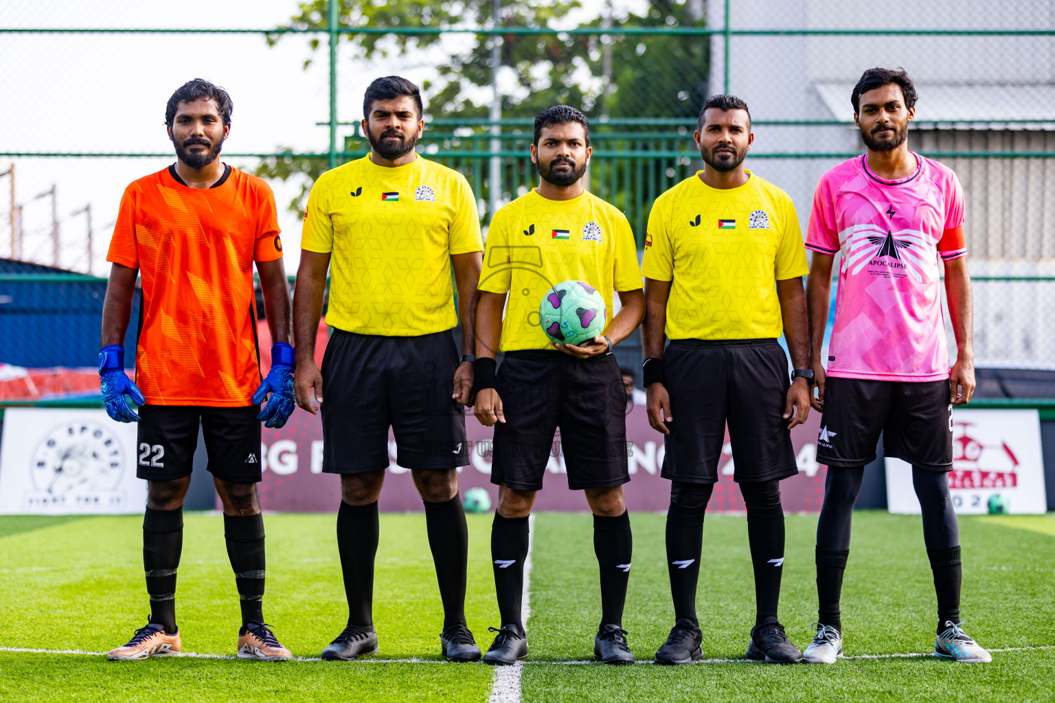 Apocalipse SC vs Biss Buru in Day 6 of BG Futsal Challenge 2024 was held on Sunday, 17th March 2024, in Male', Maldives Photos: Nausham Waheed / images.mv