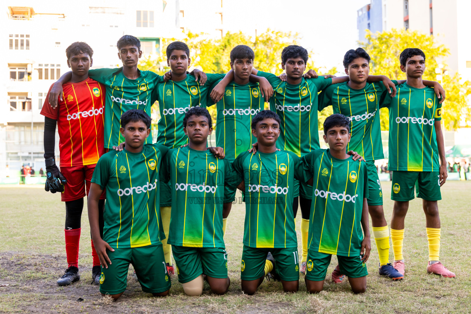 Day 5 of MILO Academy Championship 2025 (U14) was held on Monday, 3rd November 2025 at Henveiru Football Grounds, Male', Maldives . Photos: Nausham Waheed / images.mv