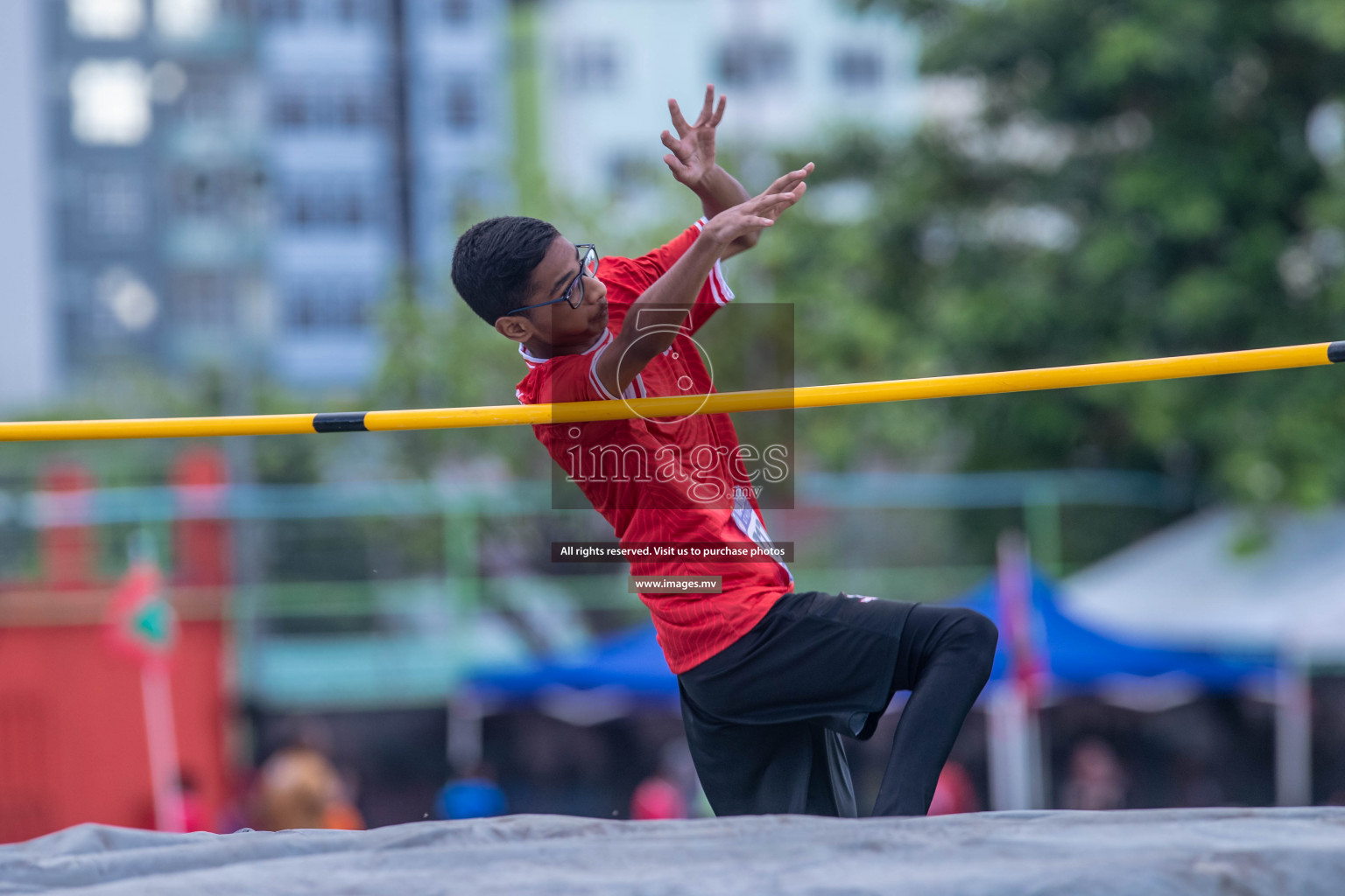 Day 1 of Inter-School Athletics Championship held in Male', Maldives on 22nd May 2022. Photos by: Nausham Waheed / images.mv