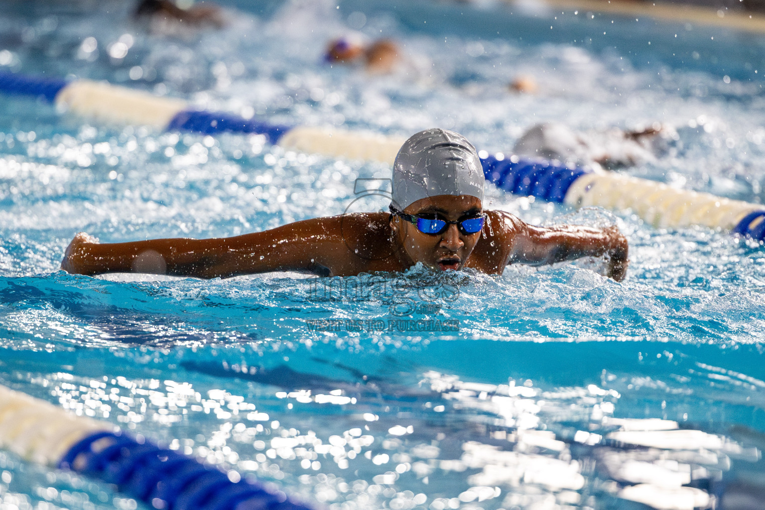 20th Inter-school Swimming Competition 2024 held in Hulhumale', Maldives on Monday, 14th October 2024. 
Photos: Hassan Simah / images.mv