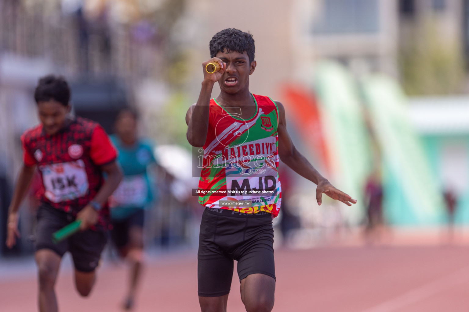 Final Day of Inter School Athletics Championship 2023 was held in Hulhumale' Running Track at Hulhumale', Maldives on Friday, 19th May 2023. Photos: Ismail Thoriq / images.mv