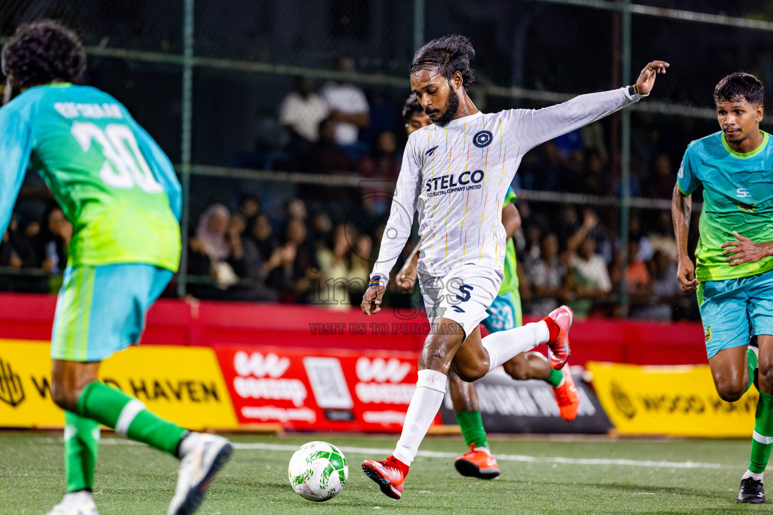 Club WAMCO vs STELCO RC in Semi Finals of Office League 2025 was held on Monday, 5th May 2025 in Hulhumale', Maldives. Photos: Nausham Waheed / images.mv