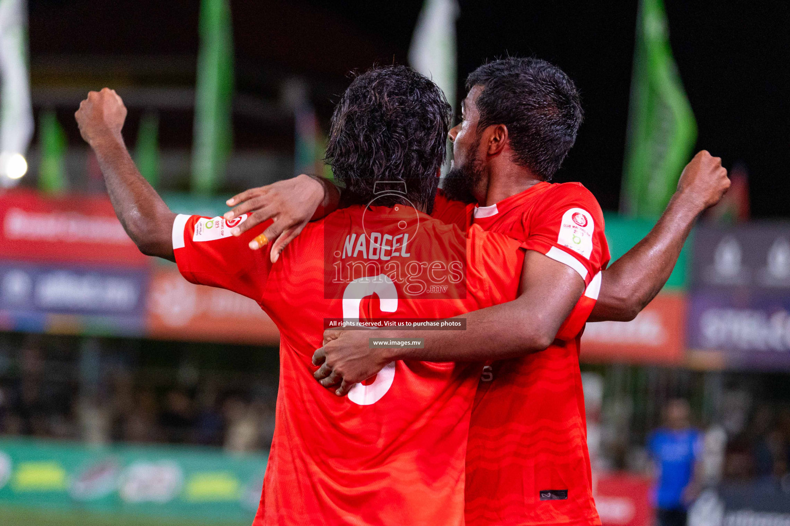 STELCO vs United BML in Quarter Final of Club Maldives Cup 2023 held in Hulhumale, Maldives, on Saturday, 12th August 2023Photos: Ismail Thoriq / images.mv