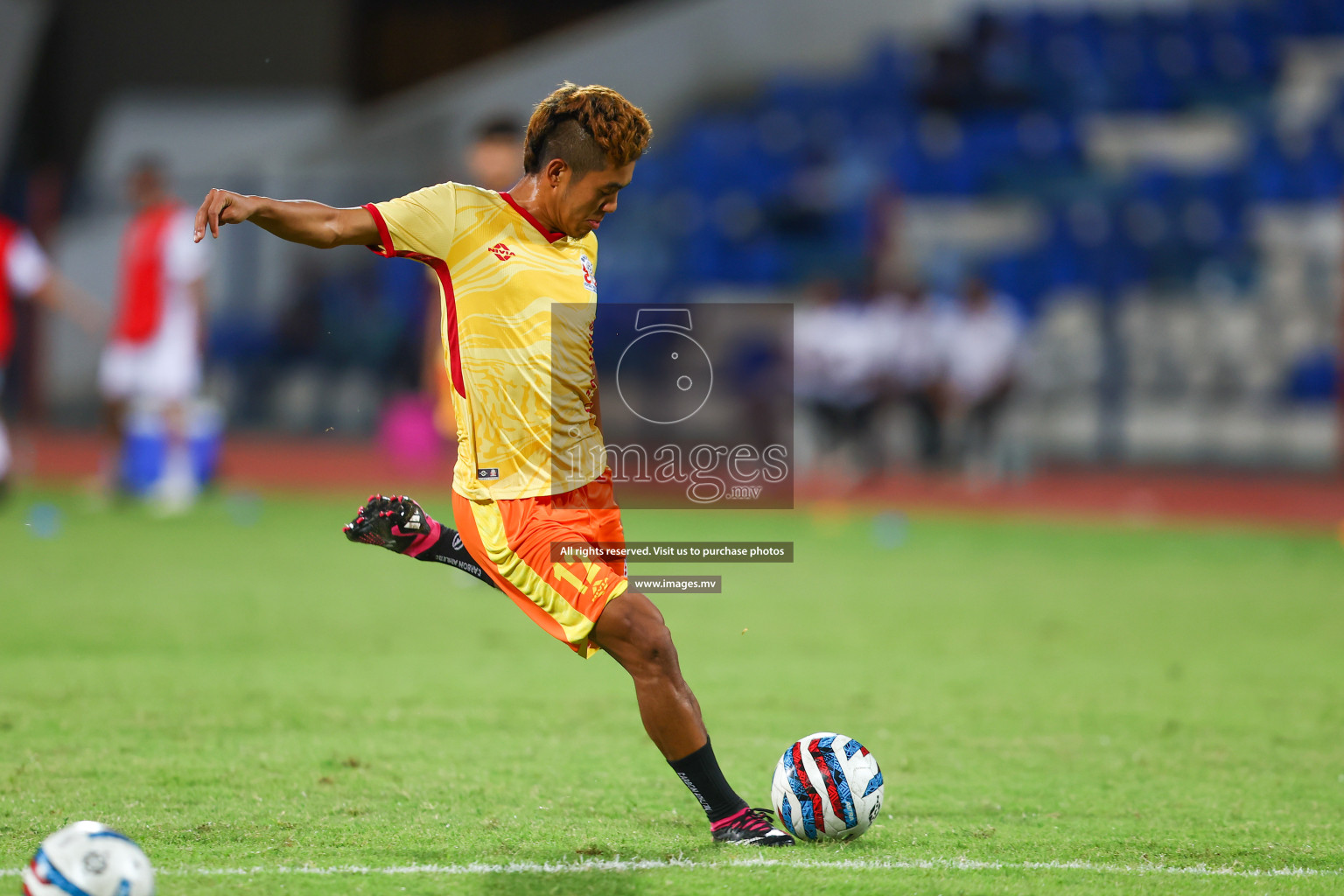 Bhutan vs Lebanon in SAFF Championship 2023 held in Sree Kanteerava Stadium, Bengaluru, India, on Sunday, 25th June 2023. Photos: Nausham Waheed, Hassan Simah / images.mv