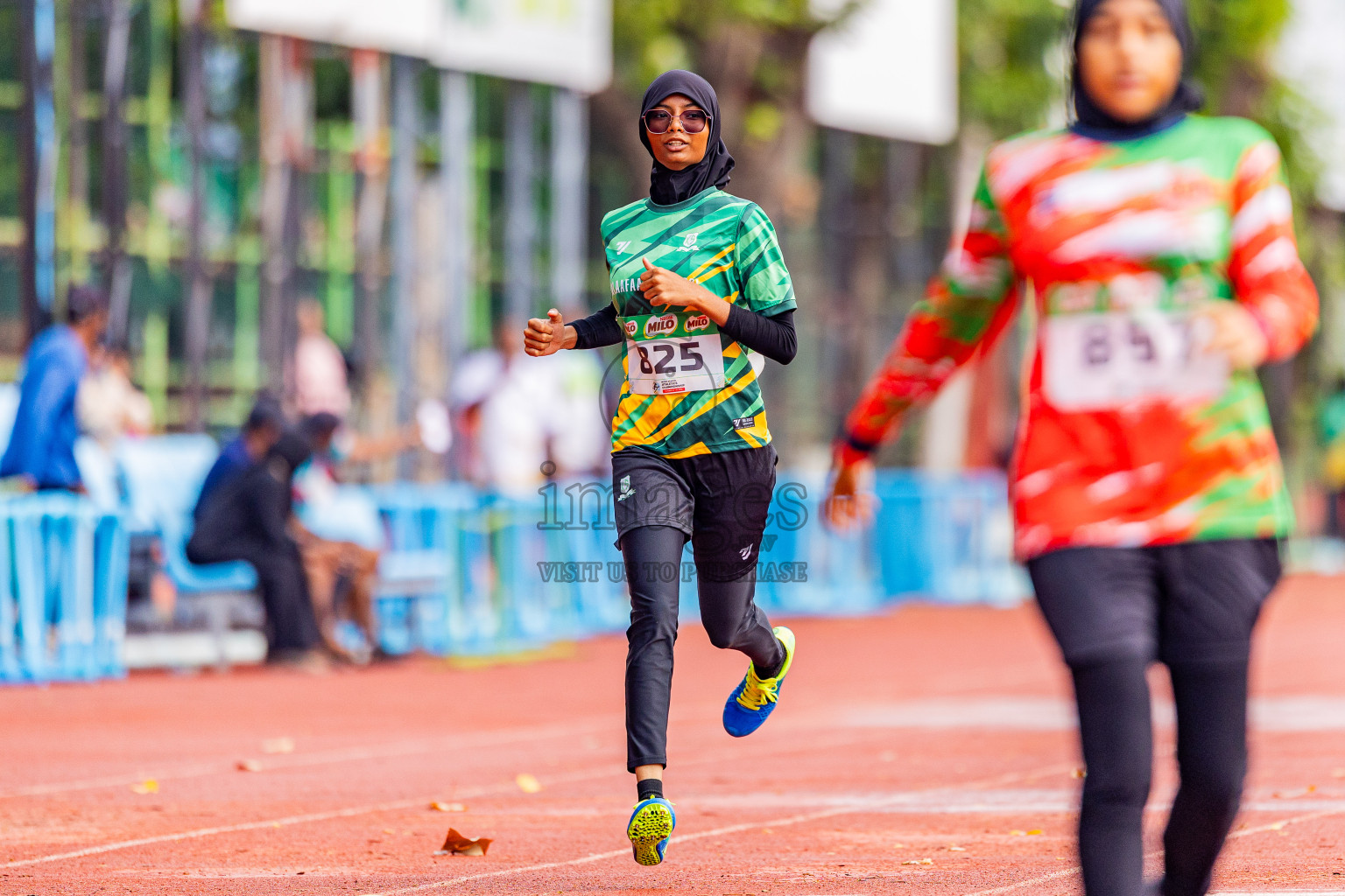 Day 4 of Inter-school Athletics Championship 2025 held in Ekuveni Synthetic Track, Male', Maldives on Thursday, 09th October 2025. Photos by: Areef Adam / Images.mv