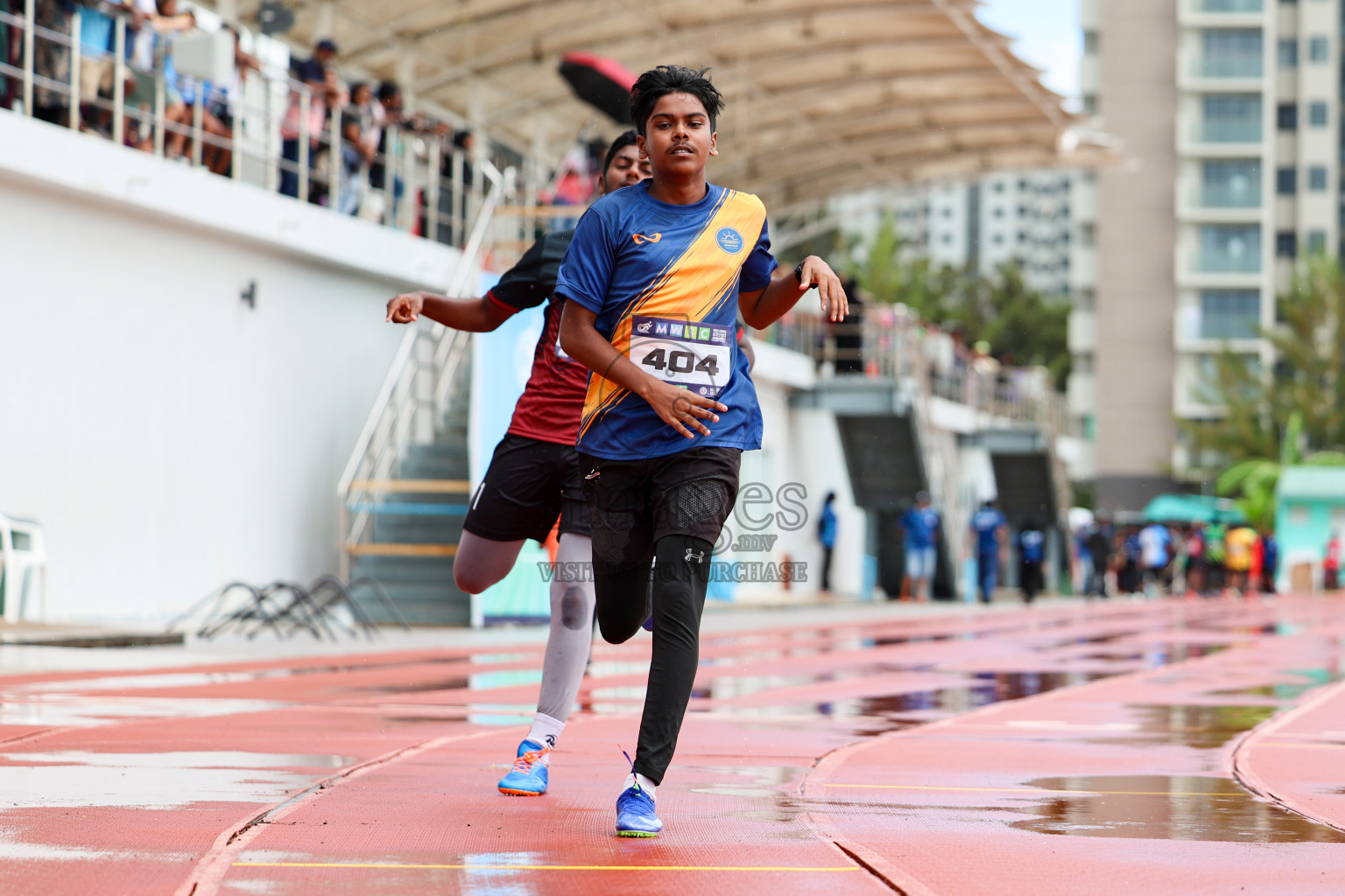 Day 1 of MWSC Interschool Athletics Championships 2024 held in Hulhumale Running Track, Hulhumale, Maldives on Saturday, 9th November 2024. 
Photos by: Ismail Thoriq, Hassan Simah / Images.mv