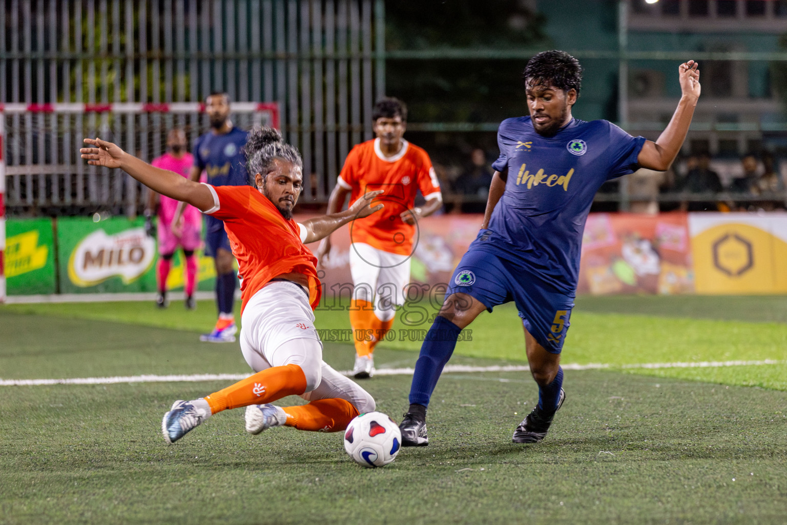 Club Immigration vs Dhiraagu
 in Club Maldives Cup 2024 held in Rehendi Futsal Ground, Hulhumale', Maldives on Tuesday, 24th September 2024. 
Photos: Hassan Simah / images.mv