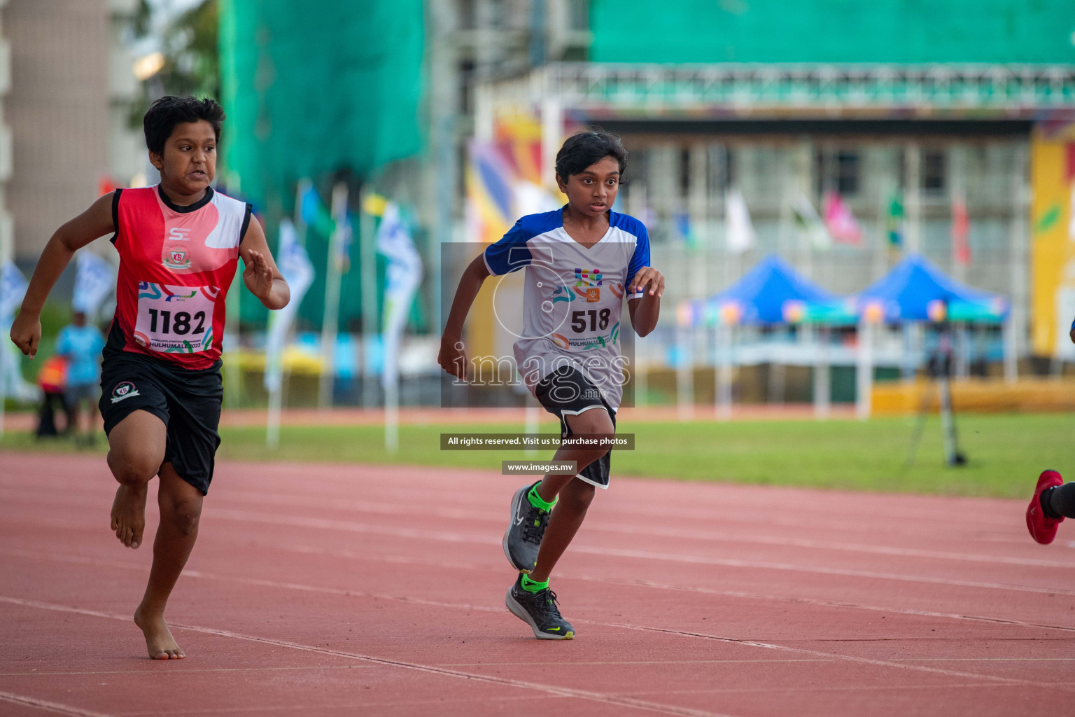 Day three of Inter School Athletics Championship 2023 was held at Hulhumale' Running Track at Hulhumale', Maldives on Tuesday, 16th May 2023. Photos: Nausham Waheed / images.mv