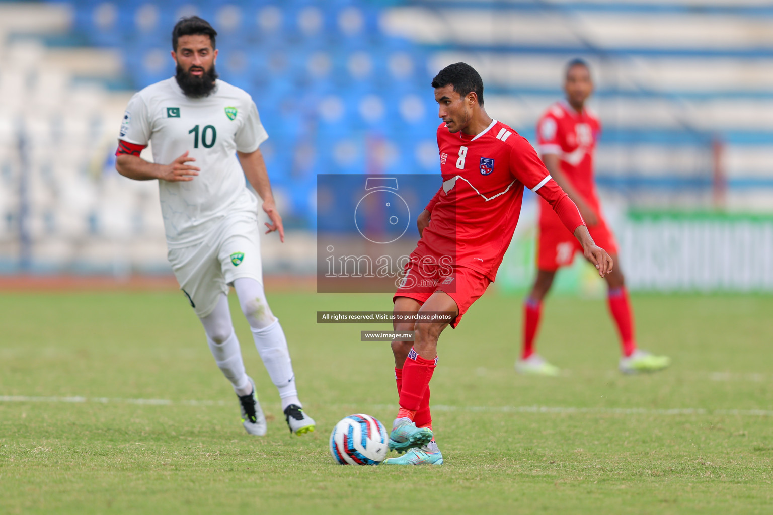 Nepal vs Pakistan in SAFF Championship 2023 held in Sree Kanteerava Stadium, Bengaluru, India, on Tuesday, 27th June 2023. Photos: Nausham Waheed, Hassan Simah / images.mv