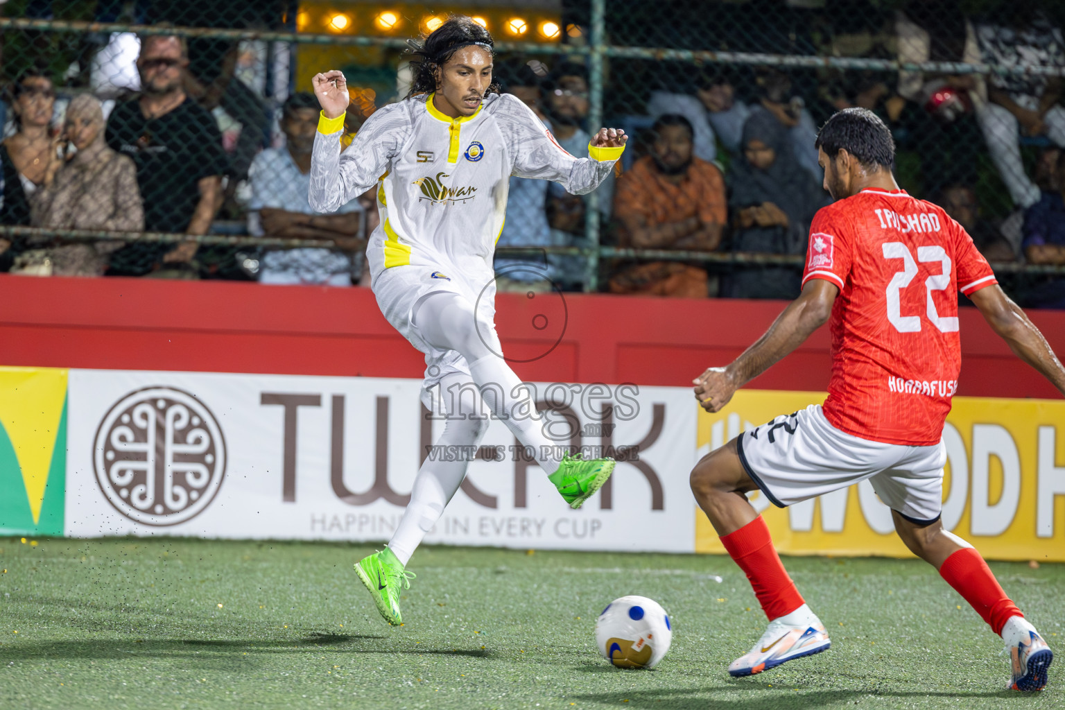 HA Hoarafushi vs HA Baarah in Day 1 of Golden Futsal Challenge 2025 on Sunday, 5th January 2025, in Hulhumale', Maldives
Photos: Ismail Thoriq / images.mv