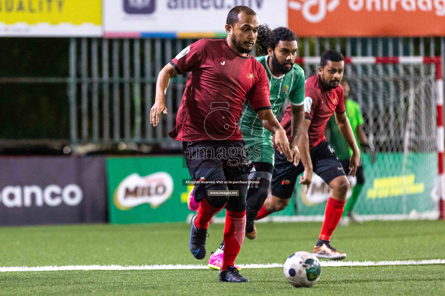 ACC RC vs CLUB MYS in Club Maldives Cup Classic 2023 held in Hulhumale, Maldives, on Tuesday, 01st August 2023 Photos: Ismail Thoriq / images.mv