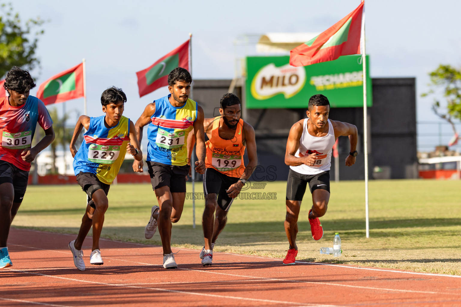 Day 3 of National Athletics Championship 2025 was held at Ekuveni Running Ground in Male', Maldives on Saturday, 16th August 2025. Photos: Hasni / images.mv